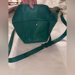 Green Henri Bendel purse!